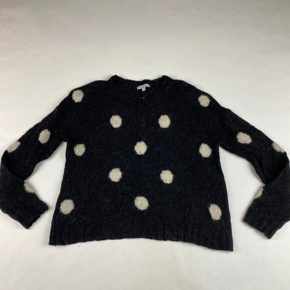Rails Perci Sweater Women's Size Small Polka Dot Wool Alpaca - Picture 3 of 14